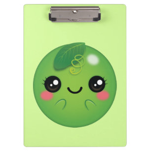 Kawaii Pea Klemmbrett