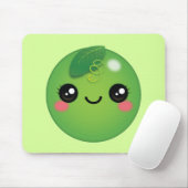 Kawaii Pea Mouse Pad Mousepad (Mit Mouse)