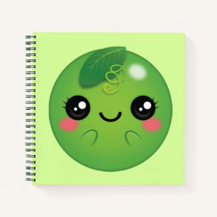 Kawaii Pea Notizblock