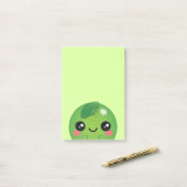 Kawaii Pea Post-it Klebezettel (Auf Schreibtisch)