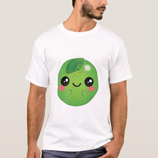 Kawaii Pea T-Shirt (Vorderseite)
