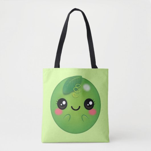 Kawaii Pea Tasche (Vorderseite)