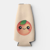 Kawaii Peach Flasche Cooler Flaschenkühler (Vorderseite)