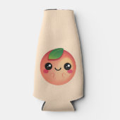 Kawaii Peach Flaschenkühler (Vorderseite)