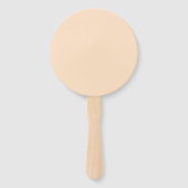 Kawaii Peach Hand Fan Fächer (Rückseite)
