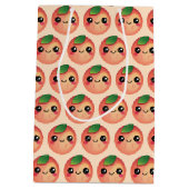 Kawaii Peach Mittlere Geschenktüte (Rückseite)