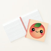 Kawaii Peach Notebook Notizblock (Innenseite)