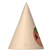 Kawaii Peach Party Hat Partyhütchen (Links)