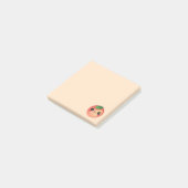 Kawaii Peach Post-it Notes Klebezettel (angewinkelt)