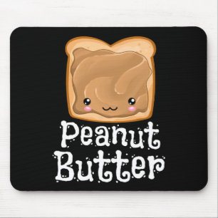 Kawaii Peanut Butter Jelly Pndj Halloween Matching Mousepad