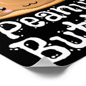 Kawaii Peanut Butter Jelly Pndj Halloween Matching Poster (Ecke)