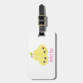 Kawaii Pear Couple Perfect Pair Funny Pub Gepäckanhänger (Vorderseite vertikal)