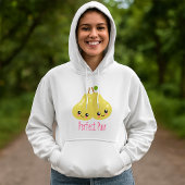 Kawaii Pear Couple Perfect Pair Funny Pub Hoodie