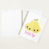 Kawaii Pear Couple Perfect Pair Funny Pub Planer (Anzeige)