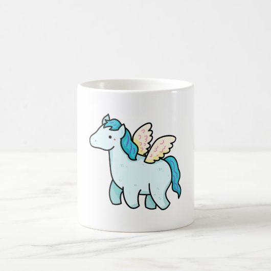Kawaii Pegasus Kaffeetasse (Mittel)