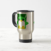 Kawaii Penguin Bride von Frankenstein Reisebecher (Vorderseite Links)