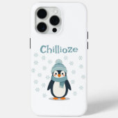 Kawaii Penguin Phone Case - Niedliche Winterabdeck (Rückseite)