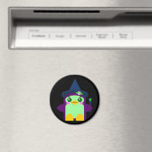 Kawaii Penguin Witch Magnet (In Situ (Geschirrspüler))