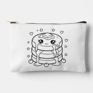Kawaii Pfannkuchenstapel Färbung Zubehörtasche