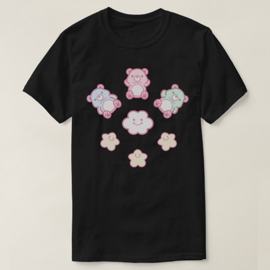 Kawaii-Pflegegeburtmuster T-Shirt (Design vorne)