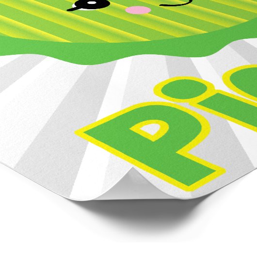 Kawaii-Picklish Poster (Ecke)