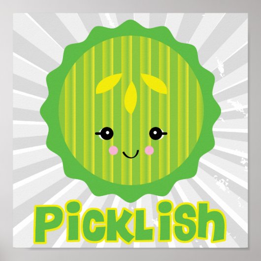 Kawaii-Picklish Poster (Vorne)