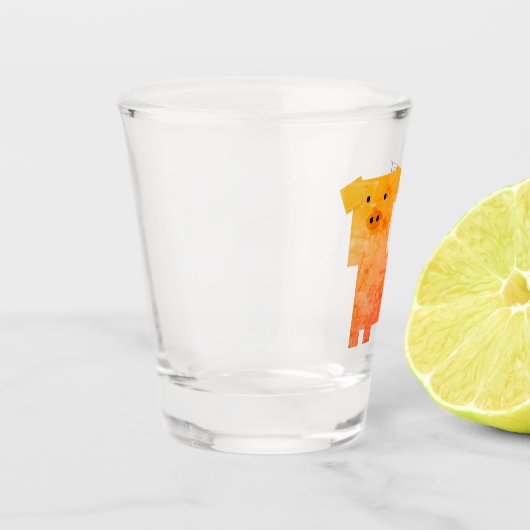 kawaii pig schnapsglas (Links)