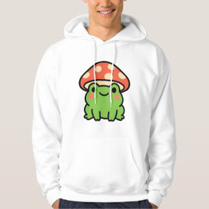 Kawaii-Pilz-Frosch-Hoodie Hoodie