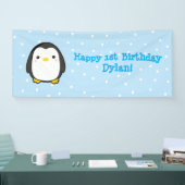 Kawaii Pinguin Banner (Messe)