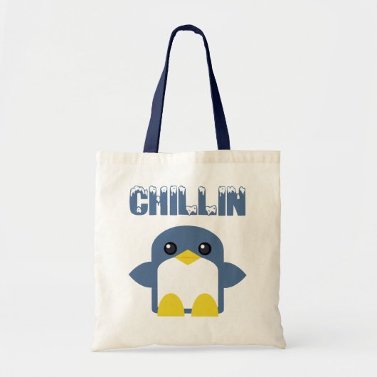 Kawaii Pinguin Chillin Sweety Tweety Tragetasche (Vorne)