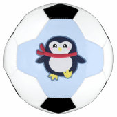 Kawaii-Pinguin Fußball (Vorderseite)