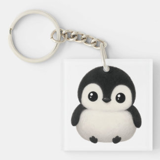 Kawaii-Pinguin-Schlüsselanhänger – Süßer Baby-Ping Schlüsselanhänger