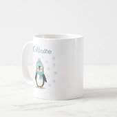 Kawaii Pinguin Tasse - Chillioze Cup (Vorderseite Links)