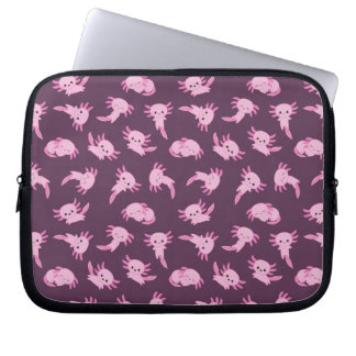Kawaii Pink Axolotl Electronics Bag Laptopschutzhülle