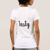 Kawaii Pink Boba Tea T-Shirt | Cute Smiling Bubble (Rückseite)