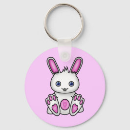 Kawaii Pink Bunny Schlüsselanhänger