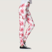 kawaii pink cherry blossoms leggings (Rechts)