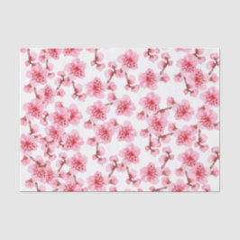 kawaii pink cherry blossoms seidenpapier