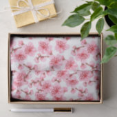 kawaii pink cherry blossoms seidenpapier (Geschenk)
