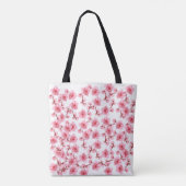 kawaii pink cherry blossoms tasche (Rückseite)