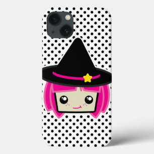 Kawaii Pink Haired Hexe iPad Air Hüllen