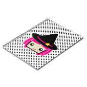Kawaii Pink Haired-Witz-Notebook Notizblock (Linke Seite)