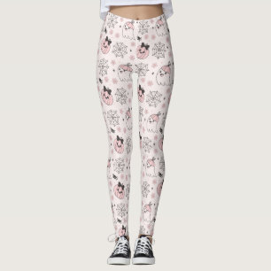 Kawaii Pink Halloween Muster mit Ghost, Pumpkin Leggings