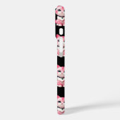 Kawaii Pink Kitty Cats Design Case-Mate iPhone Hülle (Rückseite / Links)
