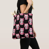 Kawaii Pink Kitty Cats Design Tasche (Von Nahem)