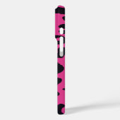 Kawaii Pink Leopard Weihnachtsgeschenk Case-Mate iPhone Hülle (Rückseite / Links)