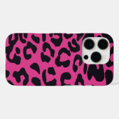 Kawaii Pink Leopard Weihnachtsgeschenk Case-Mate iPhone Hülle (Rückseite (Horizontal))