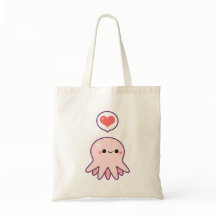 Kawaii Pink Octopus