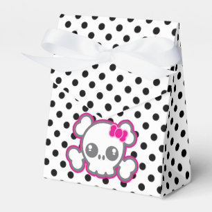 Kawaii Pink Ribbon Skull Geschenkboxen Geschenkschachtel