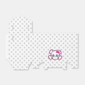 Kawaii Pink Ribbon Skull Geschenkboxen Geschenkschachtel (Ungefaltet)